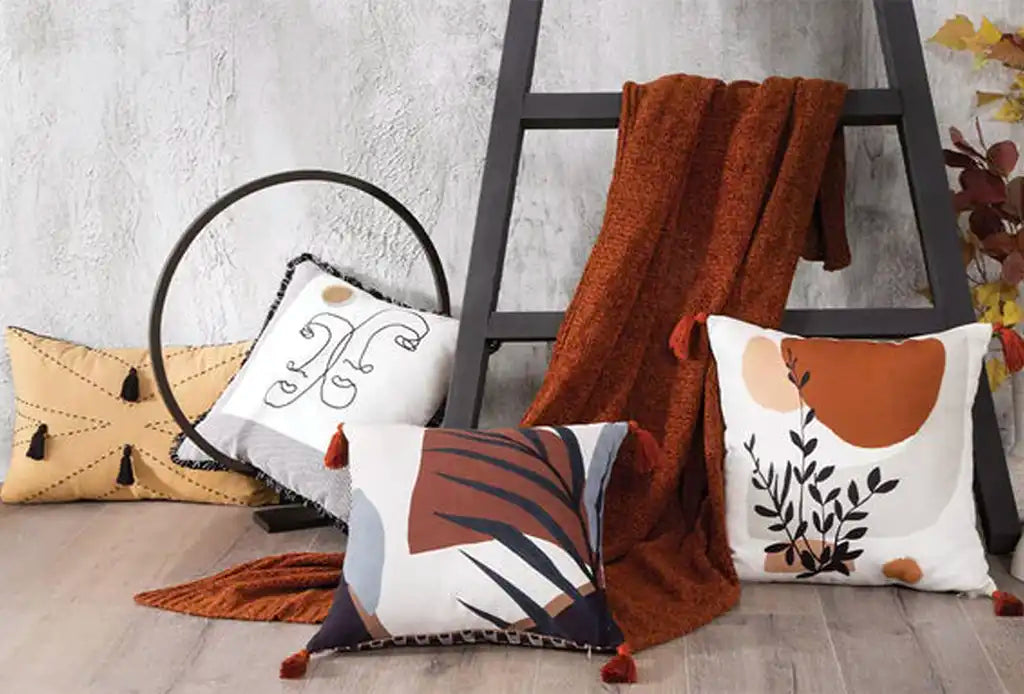 Gale Fringed Decorative Pillow