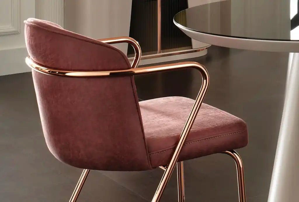 Vienna Metal Leg Chair