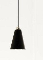 Pyramid Pendant Lamp-Black (16cmX150cm)