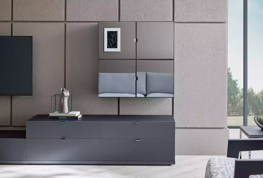 Legato TV Unit 4 Drawers TV units for Sale Enza Home Pakistan