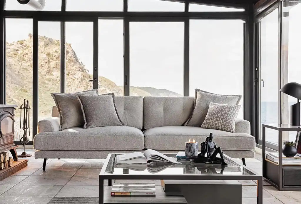 Milan 3 Seater Sofa | Turkish Luxury Furniture for Sale | Enza Home ...